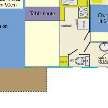 Kemp Mobil-home Avec Jacuzzi Pour 4 Personnes Et Terrasse - Api-1-52-465 *
